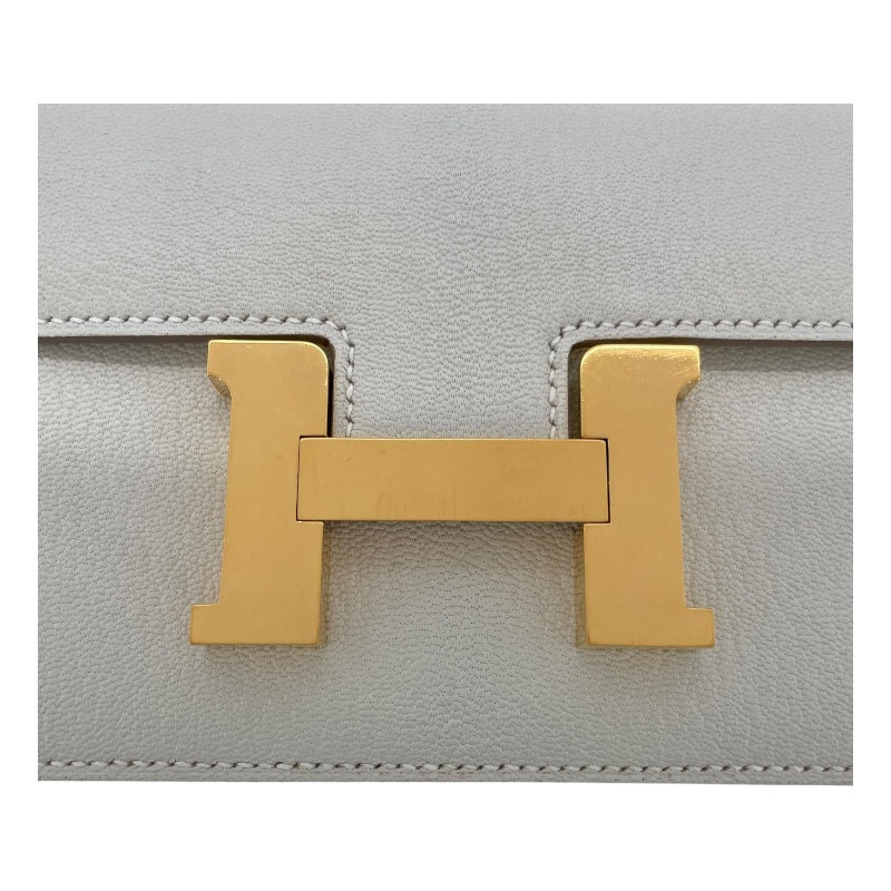 エルメス HERMES コンスタンス3 ミニ B刻 マッシュルーム GD金具 シェーブル レディース ショルダーバッグ