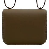 エルメス HERMES コンスタンス3ミニ W刻印 エトゥープ ピンクゴールド金具 エプソン レディース ショルダーバッグ