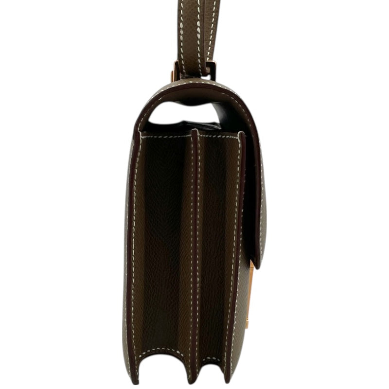 エルメス HERMES コンスタンス3ミニ W刻印 エトゥープ ピンクゴールド