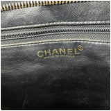 シャネル CHANEL 復刻トート A01804 7番台 ブラック GD金具 キャビアスキン レディース トートバッグ