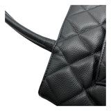 シャネル CHANEL 復刻トート A01804 7番台 ブラック GD金具 キャビアスキン レディース トートバッグ