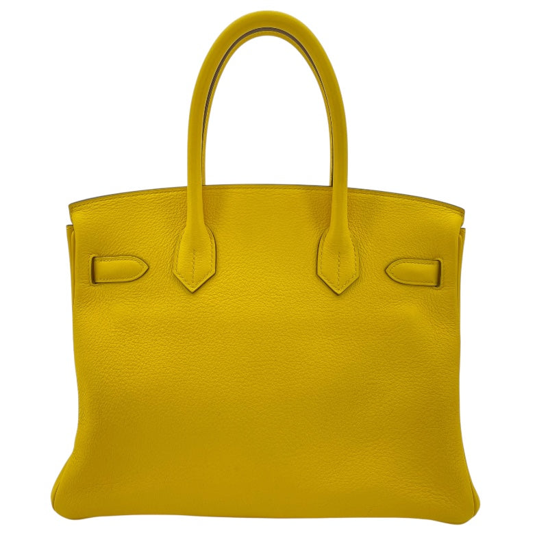 エルメス HERMES バーキン30 D刻 ジューヌナプル SV金具 トリヨンノビーヨ レディース ハンドバッグ