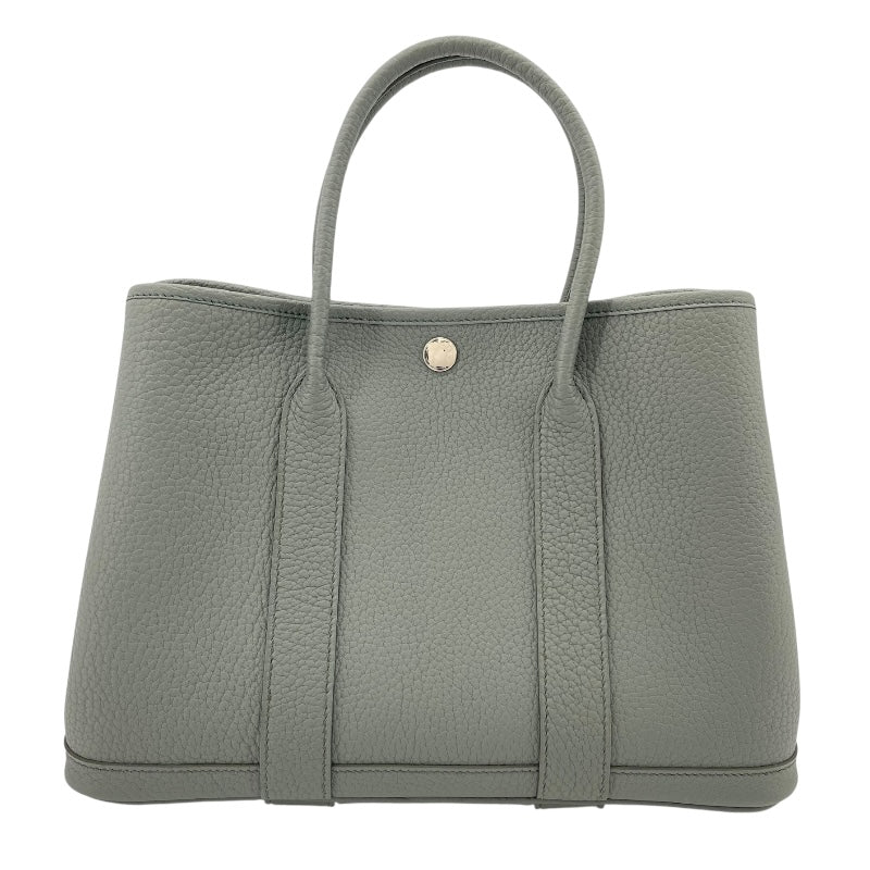 エルメス HERMES ガーデンパーティTPM B刻 ヴェールアマンド SV金具 ネゴンダ　 レディース ハンドバッグ