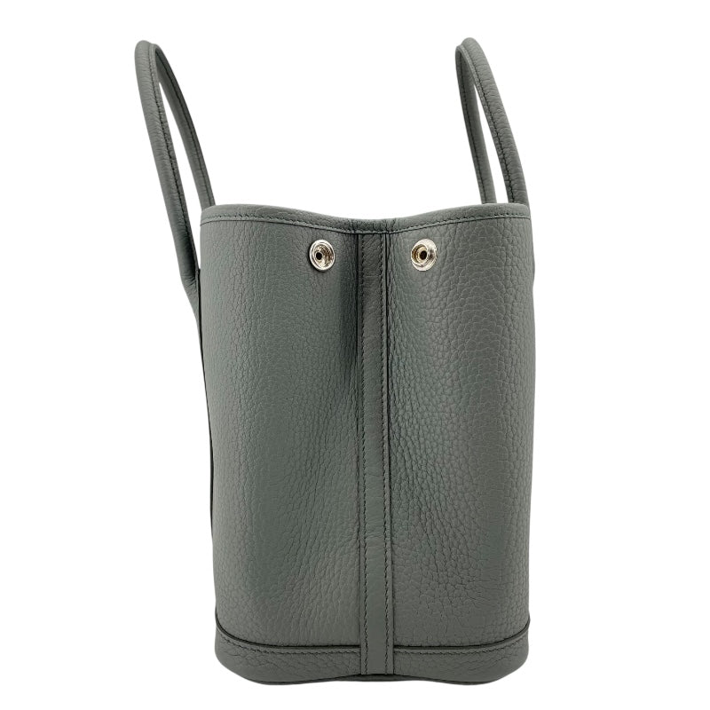 エルメス HERMES ガーデンパーティTPM B刻 ヴェールアマンド SV金具 ネゴンダ　 レディース ハンドバッグ