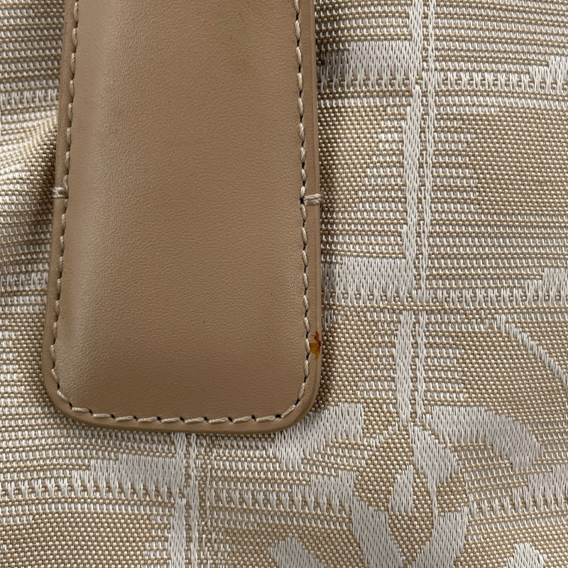 シャネル CHANEL ニュートラベルライン トート MM A15991 ベージュ GD金具 ナイロンジャガード レディース トートバッグ