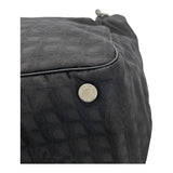 シャネル CHANEL ニュートラベル ライントート MM A26156 10番台 ブラック SV金具 ナイロンジャガード レディース トートバッグ