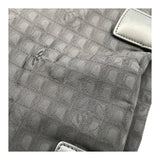 シャネル CHANEL ニュートラベル ライントート MM A26156 10番台 ブラック SV金具 ナイロンジャガード レディース トートバッグ