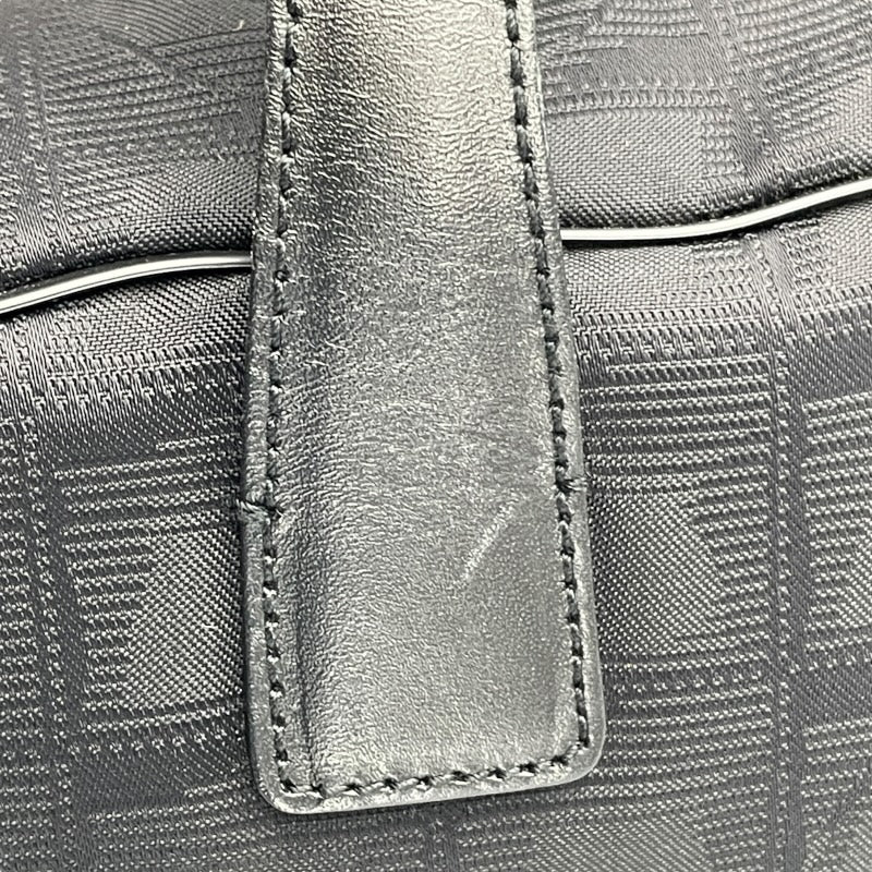 シャネル CHANEL ニュートラベルライン ボストン A15828　6番台 ブラック BK金具 ナイロンジャガード レディース ハンドバッグ