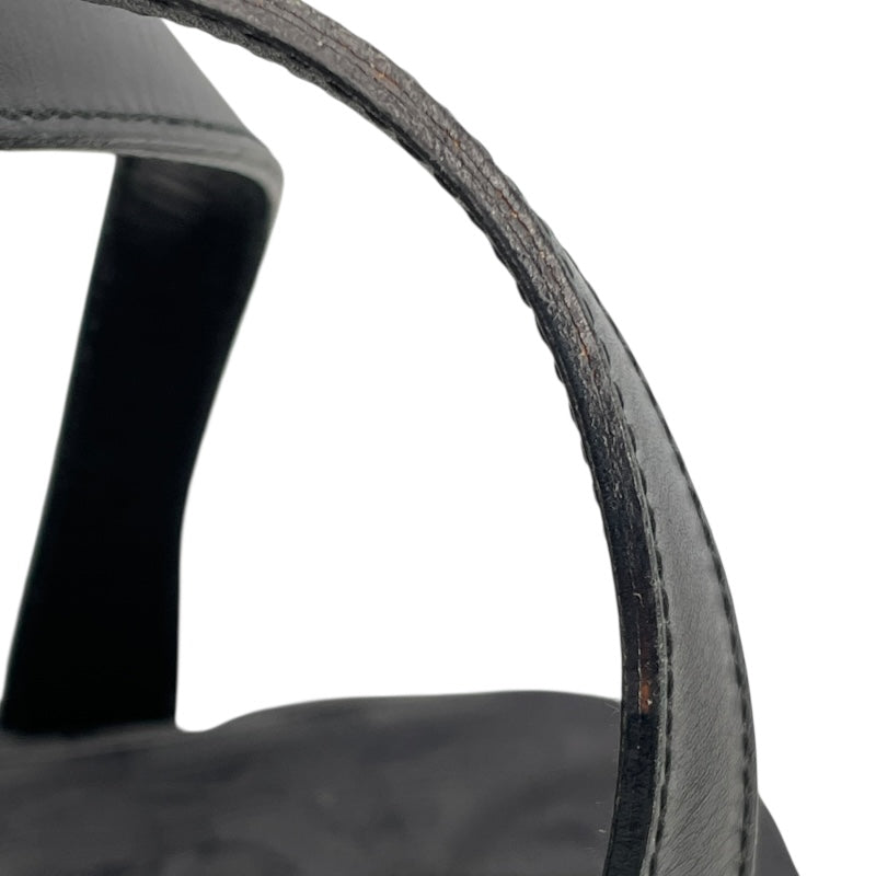シャネル CHANEL ニュートラベルライン ボストン A15828　6番台 ブラック BK金具 ナイロンジャガード レディース ハンドバッグ