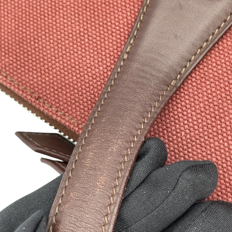 エルメス HERMES サックイブーGM □J刻 ボルドー シルバー金具 スイフト・トワレ ユニセックス ハンドバッグ
