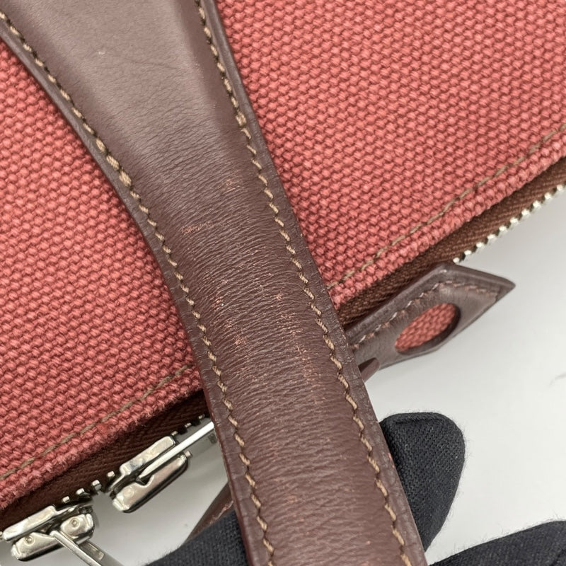 エルメス HERMES サックイブーGM □J刻 ボルドー シルバー金具 スイフト・トワレ ユニセックス ハンドバッグ