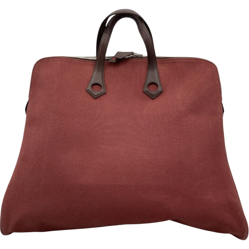 エルメス HERMES サックイブーGM □J刻 ボルドー シルバー金具 スイフト・トワレ ユニセックス ハンドバッグ