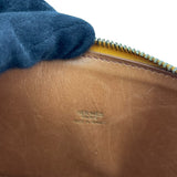 エルメス HERMES ボリード35 □C刻 サフラン GD金具 オーストリッチ レディース ショルダーバッグ