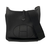 エルメス HERMES エヴリン2PM □K刻 ブラック SV金具 トリヨン レディース ショルダーバッグ