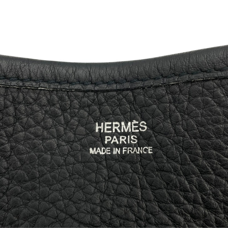 エルメス HERMES エヴリン2PM □K刻 ブラック SV金具 トリヨン レディース ショルダーバッグ