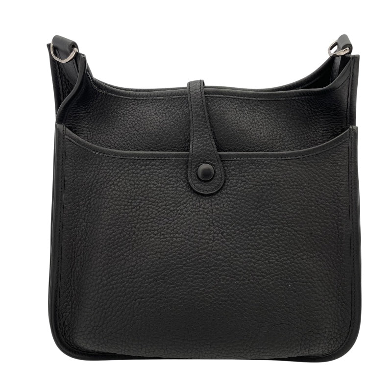 エルメス HERMES エヴリン2PM □K刻 ブラック SV金具 トリヨン レディース ショルダーバッグ