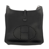 エルメス HERMES エヴリン2PM □K刻 ブラック SV金具 トリヨン レディース ショルダーバッグ