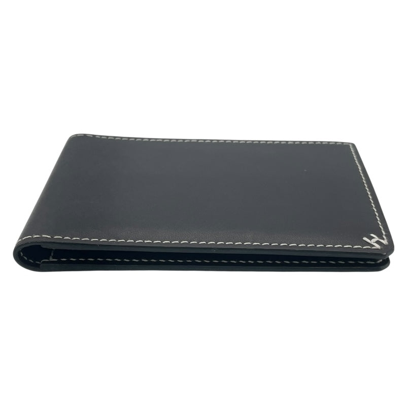 エルメス HERMES Hセリエ W刻 ショコラ ボックスカーフ レディース カードケース