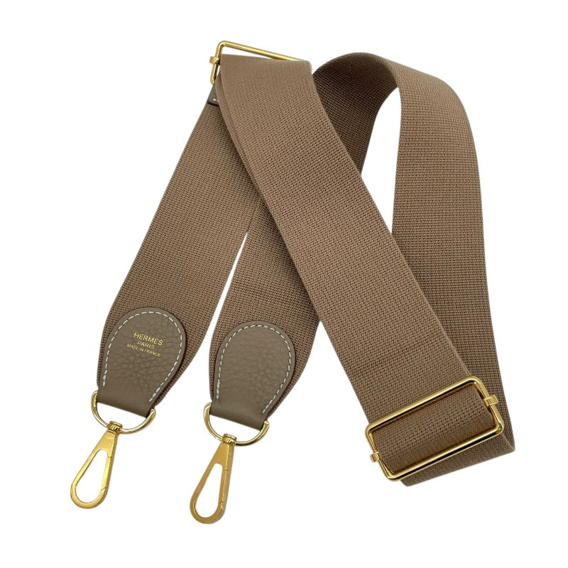 エルメス HERMES エヴリン3PM W刻 エトゥープ GD金具 トリヨン レディース ショルダーバッグ