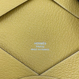 エルメス HERMES カルヴィ K刻 サン SV金具 シェーブル ユニセックス カードケース