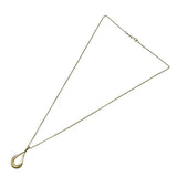 ティファニー TIFFANY＆CO ティアドロップネックレス ゴールド 750 ジュエリー