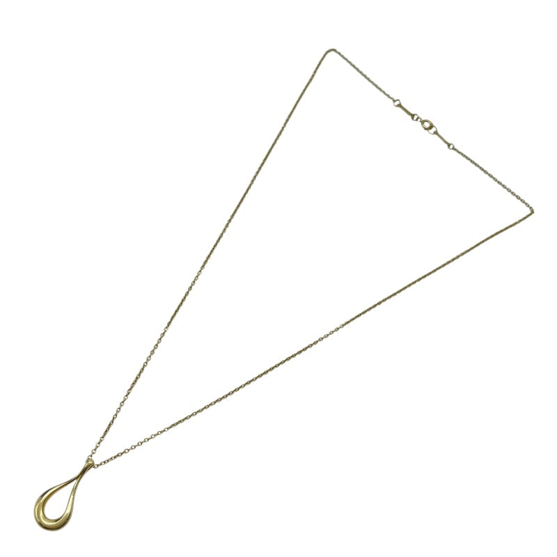 ティファニー TIFFANY＆CO ティアドロップネックレス ゴールド 750 ジュエリー