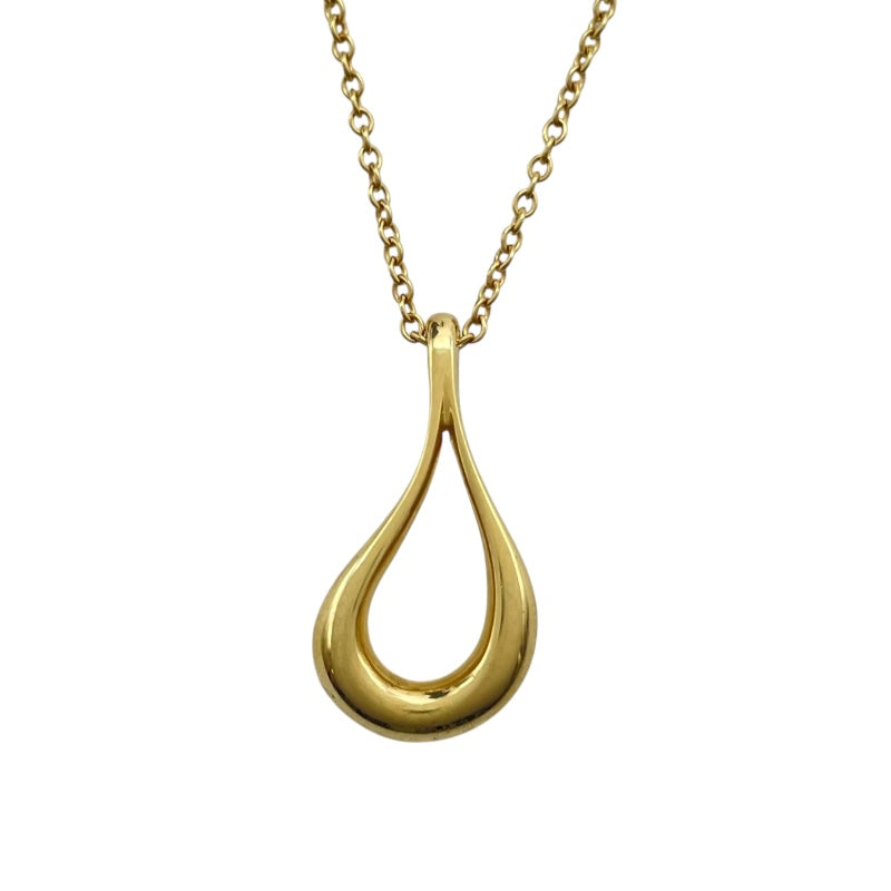 ティファニー TIFFANY＆CO ティアドロップネックレス ゴールド 750 ジュエリー