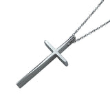 ティファニー TIFFANY＆CO クロスネックレス ホワイトゴールド 750 ジュエリー