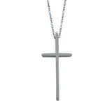 ティファニー TIFFANY＆CO クロスネックレス ホワイトゴールド 750 ジュエリー