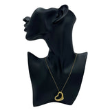 ティファニー TIFFANY＆CO オープンハートネックレス ゴールド 750 ジュエリー