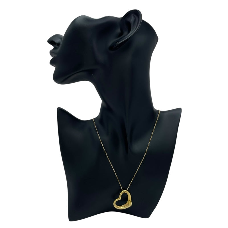 ティファニー TIFFANY＆CO オープンハートネックレス ゴールド 750 ジュエリー