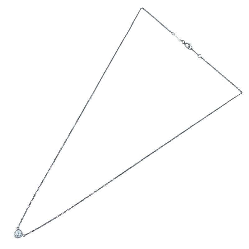 ティファニー TIFFANY＆CO バイザヤードネックレス プラチナ Pt950 ジュエリー