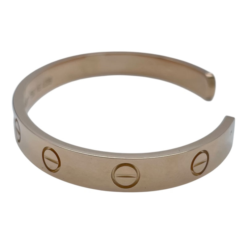 カルティエ Cartier オープンラブブレス ピンクゴールド 750 ジュエリー