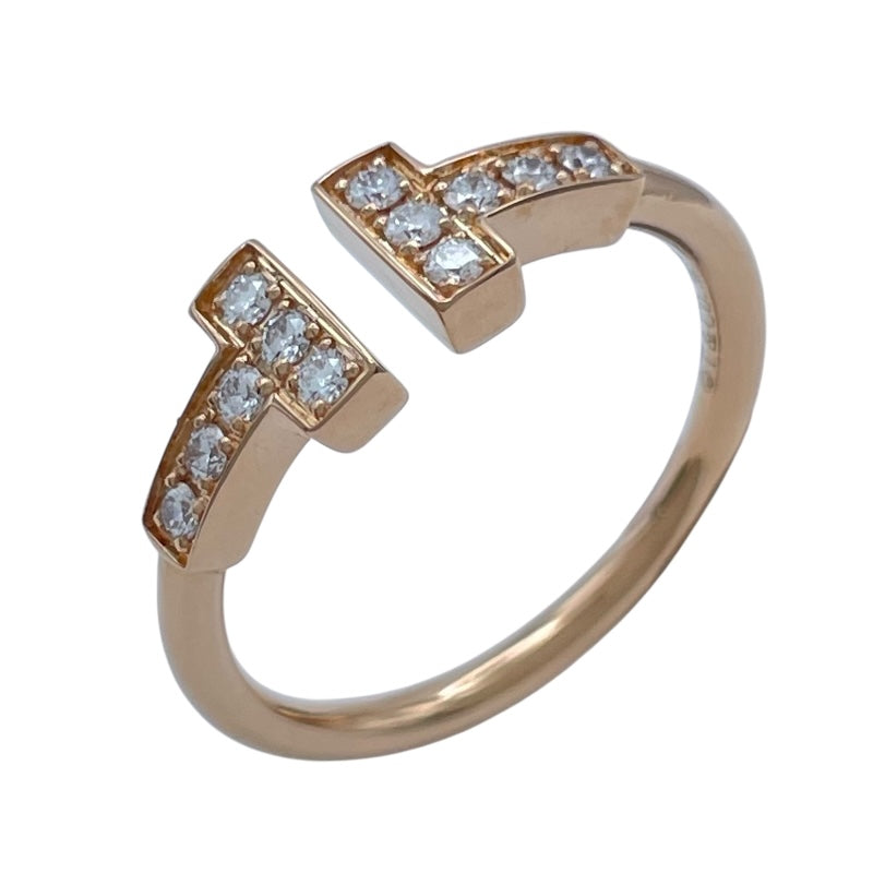 ティファニー TIFFANY＆CO Tワイヤーリング ゴールド Au750 ジュエリー