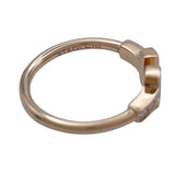 ティファニー TIFFANY＆CO Tワイヤーリング ゴールド Au750 ジュエリー