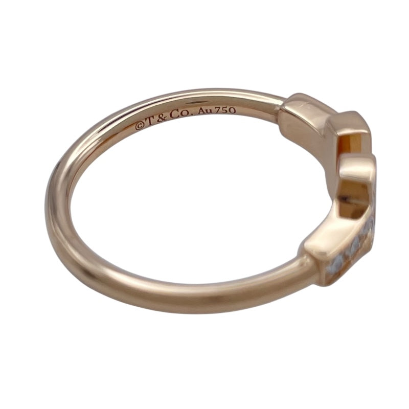 ティファニー TIFFANY＆CO Tワイヤーリング ゴールド Au750 ジュエリー
