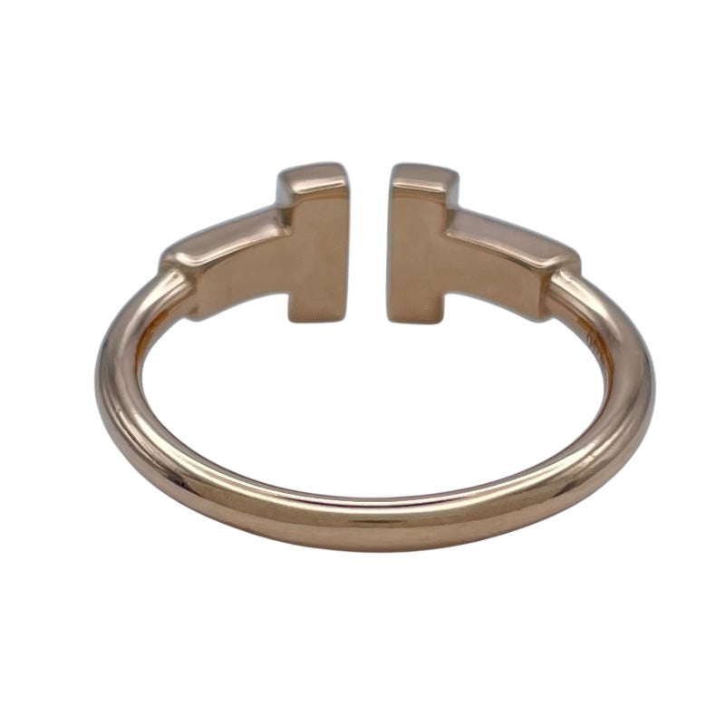 ティファニー TIFFANY＆CO Tワイヤーリング ゴールド Au750 ジュエリー