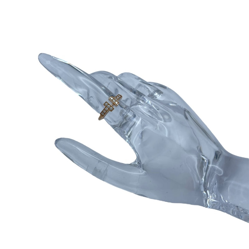 ティファニー TIFFANY＆CO Tワイヤーリング ゴールド Au750 ジュエリー