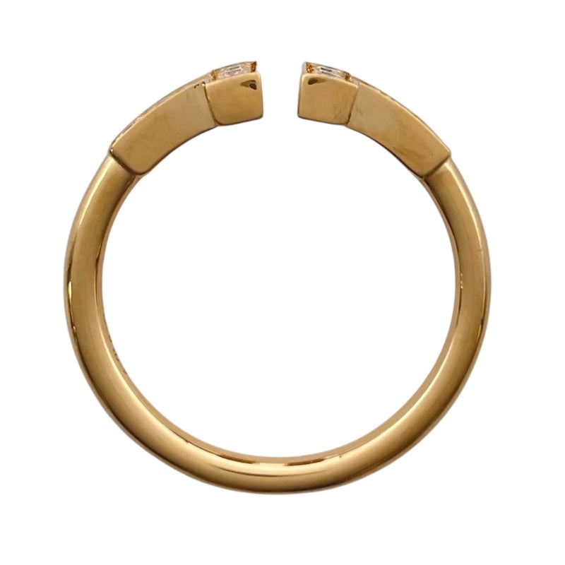 ティファニー TIFFANY＆CO Tワイヤーリング ゴールド Au750 ジュエリー