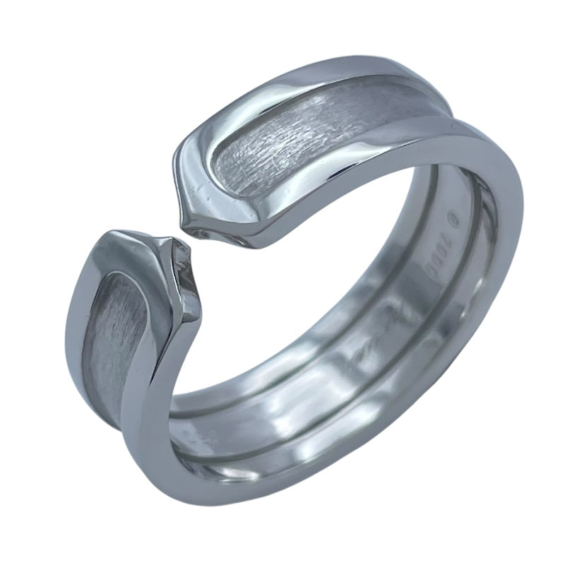 カルティエ Cartier C2リングSM ホワイトゴールド 750 ジュエリー