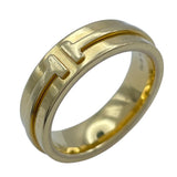 ティファニー TIFFANY＆CO Tナローリング ゴールド Au750 ジュエリー