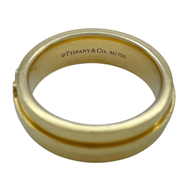 ティファニー TIFFANY＆CO Tナローリング ゴールド Au750 ジュエリー