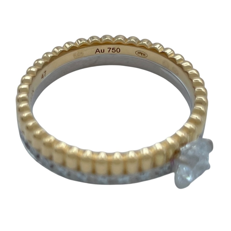 ブシュロン BOUCHERON キャトルクルドパリソテールリング ゴールドxホワイトゴールド Au750 ジュエリー