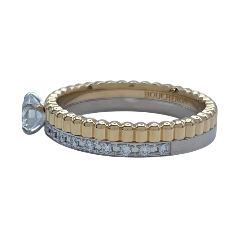 ブシュロン BOUCHERON キャトルクルドパリソテールリング ゴールドxホワイトゴールド Au750 ジュエリー