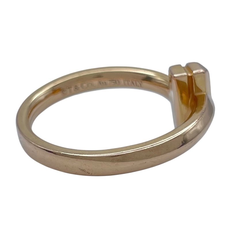 ティファニー TIFFANY＆CO Tワンリング ピンクゴールド Au750 ジュエリー