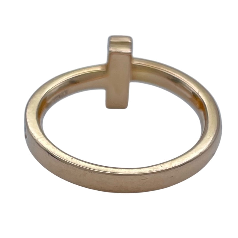 ティファニー TIFFANY＆CO Tワンリング ピンクゴールド Au750 ジュエリー