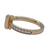 ティファニー TIFFANY＆CO Tワンリング ピンクゴールド Au750 ジュエリー