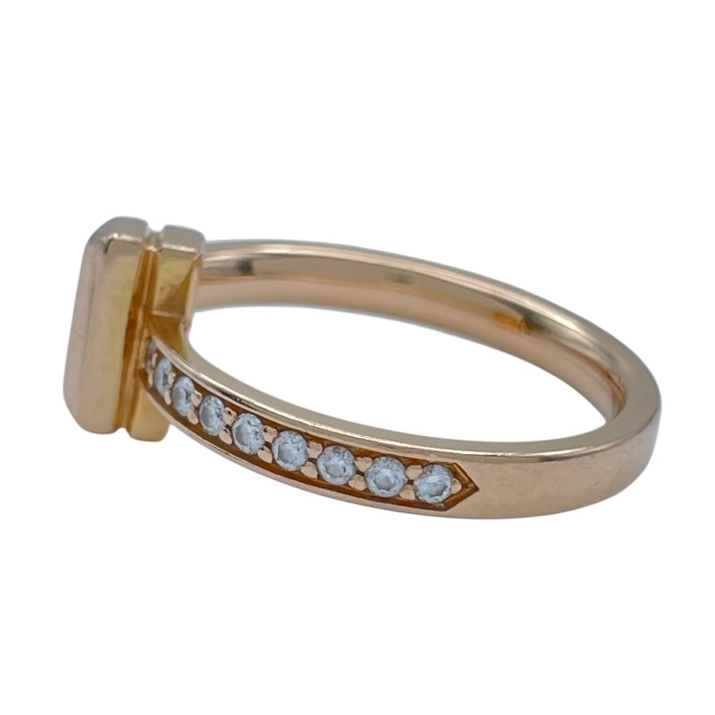 ティファニー TIFFANY＆CO Tワンリング ピンクゴールド Au750 ジュエリー