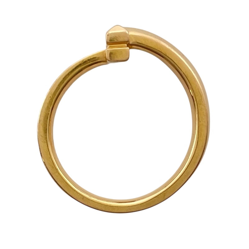 ティファニー TIFFANY＆CO Tワンリング ピンクゴールド Au750 ジュエリー