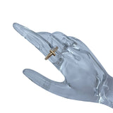 ティファニー TIFFANY＆CO Tワンリング ピンクゴールド Au750 ジュエリー